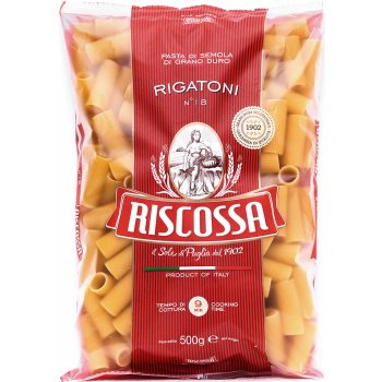 Pastificio Riscossa Rigatoni rýhované trubky 0,5 kg