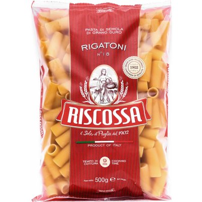 Pastificio Riscossa Rigatoni rýhované trubky 0,5 kg