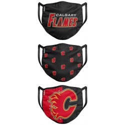 Foco roušky Calgary Flames set dětská 3 ks