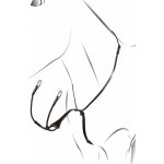 EQUESTRO Martingal kožený Melanie černý – Zboží Dáma