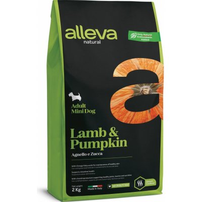 Alleva Natural Adult Mini Lamb and Pumpkin 2 kg – Zbozi.Blesk.cz