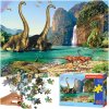 Puzzle Castorland Dinosauří svět 60 dílků