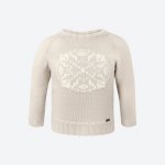 Kama Merino svetr 1014 béžový – Zboží Dáma