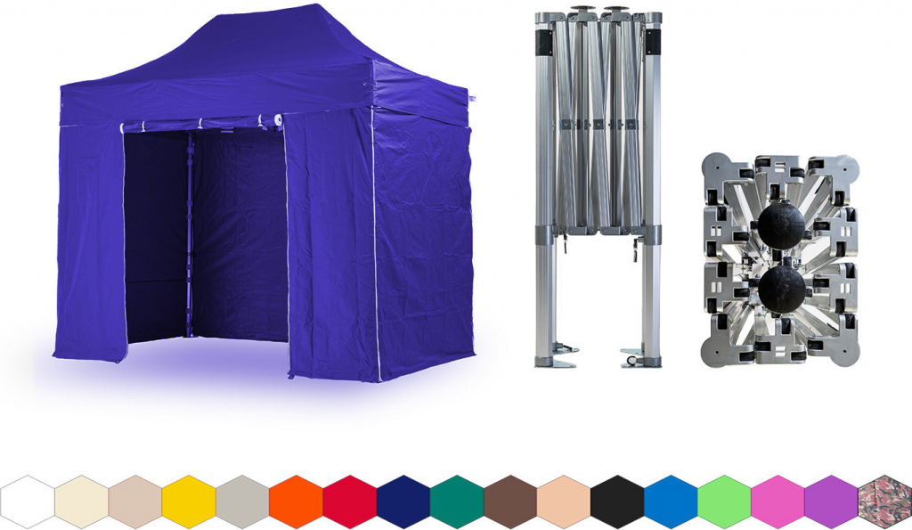 TENTino BIG HEXAGON EXTREME 2x3 m 8A MODRÁ