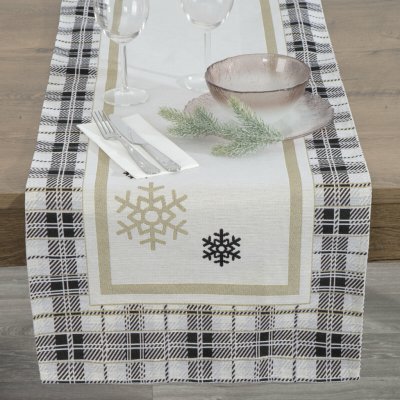 Eurofirany vánoční GOBELÍNOVÝ běhoun ANGEL 45X140cm – Sleviste.cz