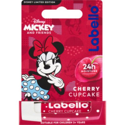 Labello Cherry Cupcake Limited Disney Edition Minnie pečující balzám na rty 4,8 g – Zbozi.Blesk.cz