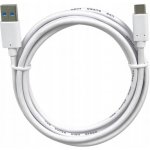 Premiumcord ku31ck1w USB-C - USB 3.0 A USB 3.2 generation 2, 3A, 10Gbit/s, 1m, bílý – Sleviste.cz