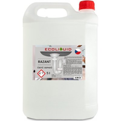 ECOLIQUID Razant, tekutý čistič odpadů 5 l – HobbyKompas.cz
