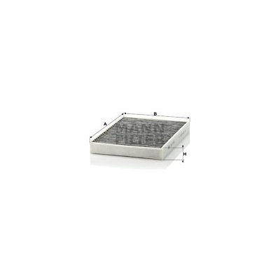 MANN-FILTER Filtr, vzduch v interiéru CUK2736-2 – Hledejceny.cz