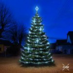 DECOLED, DLED TFS2025 LED světelná sada na stromy vysoké 6-8m, ledová bílá s Flash, dekory EFD15S2 – Hledejceny.cz