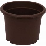 Plastia Květináč Narcis 23 cm čokoláda – Zboží Dáma