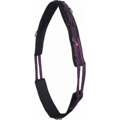 Imperial Riding Obřišník lonžovací Deluxe Extra black berry – Zboží Dáma