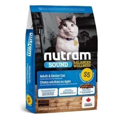 Nutram S5 Sound Adult Cat 1 kg – Zboží Mobilmania