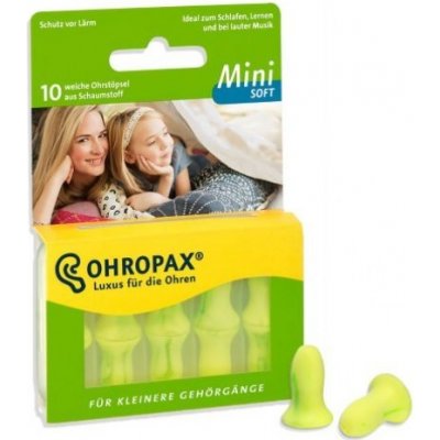 Ohropax Mini Soft dětské špunty do uší 5 párů – Zboží Mobilmania