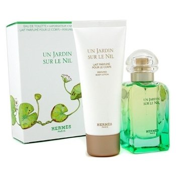 Hermés Un Jardin Sur Le Nil EDT 50 ml + tělové mléko 75 ml dárková sada