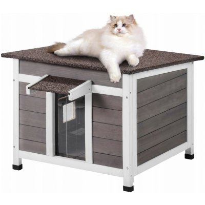 Vevor Domek dřevo 60 x 53 x 46,5 cm – Hledejceny.cz