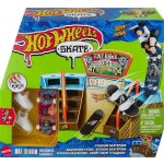 Hot Wheels SKATE Skatepark Stadion se skateboardem a prstovými botami – Zboží Dáma