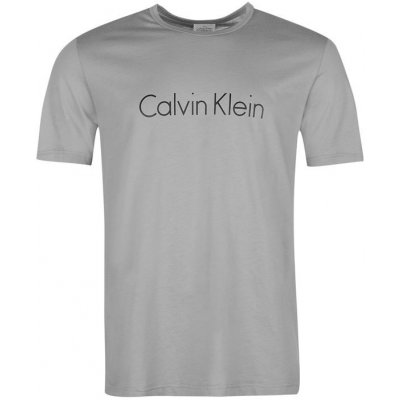 Calvin Klein pánské triko Grand Šedé – Zboží Mobilmania