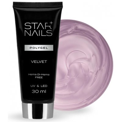 Starnails UV/LED Polygel Hema Di Hema Free 004 Velvet 30 ml – Hledejceny.cz