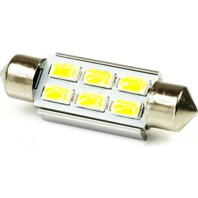 Interlook LED 12V C5W 6SMD5630 CAN BUS 36mm bílá