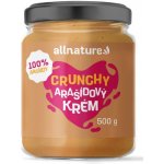 ALLNATURE Arašídový krém crunchy 500 g – Zboží Dáma