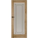 Vasco Doors Faro 1 Falcové bílá 90 x 197 cm Pravé VD-FAR12160 – Zboží Mobilmania