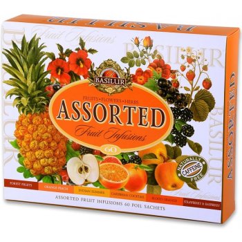 Basilur Fruit Infusions Assorted 60 sáčků