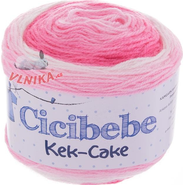 Příze Vlnika Cicibebe Cake 107 od 62 Kč - Heureka.cz