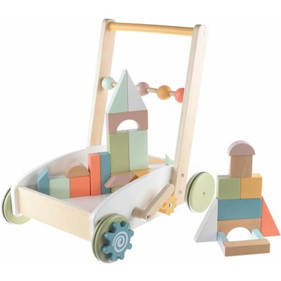 ZOPA vozík s kostkami Wood – Zboží Živě
