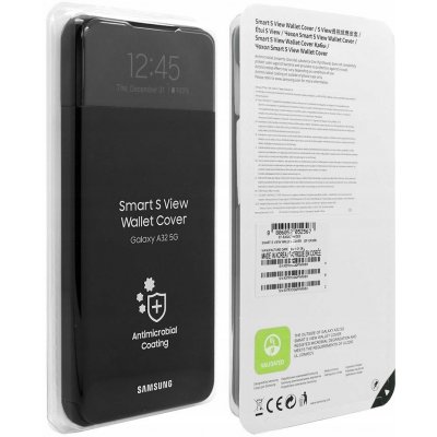 Samsung S View Wallet Cover Galaxy A32 5G černá EF-EA326PBEGEE – Zboží Mobilmania