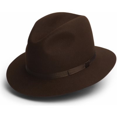 Crushable Fedora Via Q6059 13171/21BA hnědá – Zboží Dáma