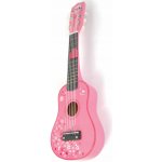 Tidlo dřevěná kytara Star růžová – Zboží Dáma