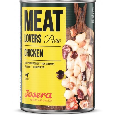 Josera Meat Lovers Pure Chicken 400 g – Zbozi.Blesk.cz