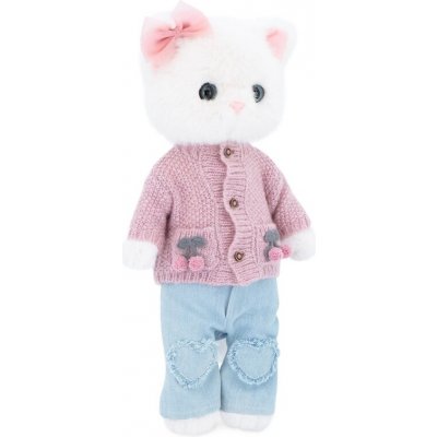 Orange Toys Plyšová kočička Lucky Kitty Sophie Knitted Cherries – Zboží Mobilmania