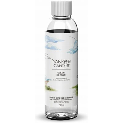 Yankee Candle Reed difuzér náplň Clean Cotton 200 ml – Zboží Dáma