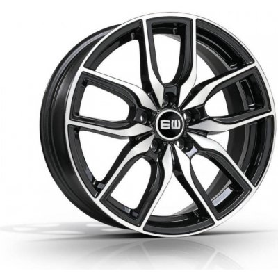 Elite Wheels EW05 SCORPION 8x18 5x112 ET35 black polished – Hledejceny.cz