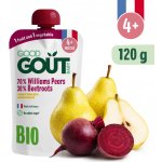 Good Gout BIO kapsička Hruška Williams s červenou řepou 120 g – Sleviste.cz