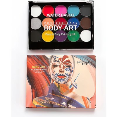 bHome dětská sada barev na obličej a tělo 16 ks – Zboží Dáma