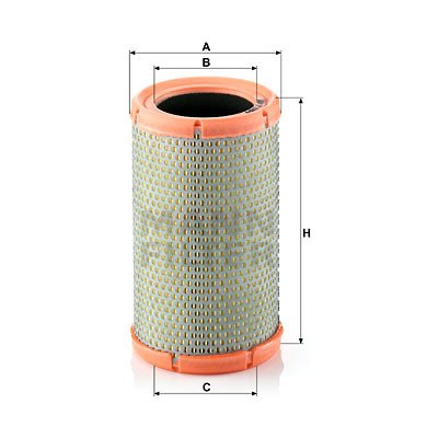 C1145/6 MANN-FILTER Vzduchový filtr – Hledejceny.cz