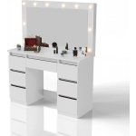 Juskys toaletní stolek Lilia bílý – Zboží Mobilmania