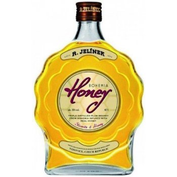 Rudolf Jelínek Slivovice Bohemia Honey 35% 0,7 l (holá láhev)