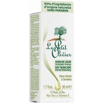 Le Petit Olivier hydratační denní pleťový krém s olivovým olejem 50 ml