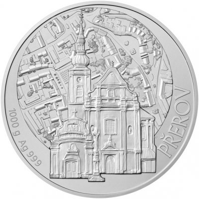 Česká mincovna Stříbrná medaile Statutární město Přerov stand 1000 g – Hledejceny.cz