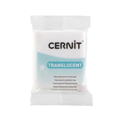 CERNIT Modelovací hmota TRANSLUCENT průhledná 56 g – Zboží Dáma