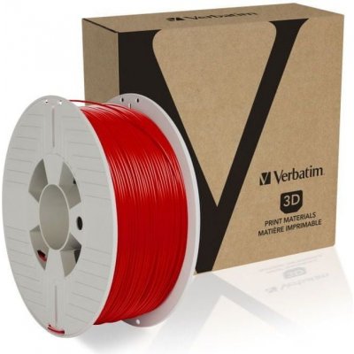 Verbatim ABS, 1,75mm, 1000g, 55030, red – Zboží Živě