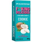 AllNutrition F**king Delicious Cookie mléčná čokoláda/kokos 128 g – Zboží Dáma