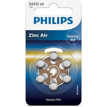 Philips do naslouchadel 6ks ZA312B6A/00