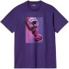 Pánské Tričko Carhartt tričko WIP Tube fialová