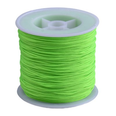 Šňůrka PES Ø0,8 mm - 5m Barva: neonově zelená – Zboží Mobilmania