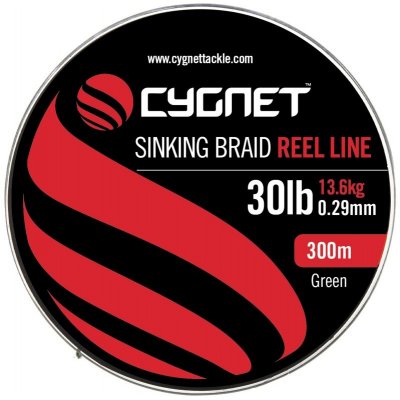 Cygnet Šňůra Sinking Braided 300m 0,33mm 40lb